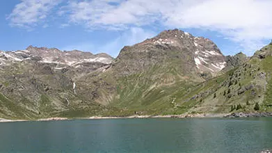 Lago di Cignana, Alps